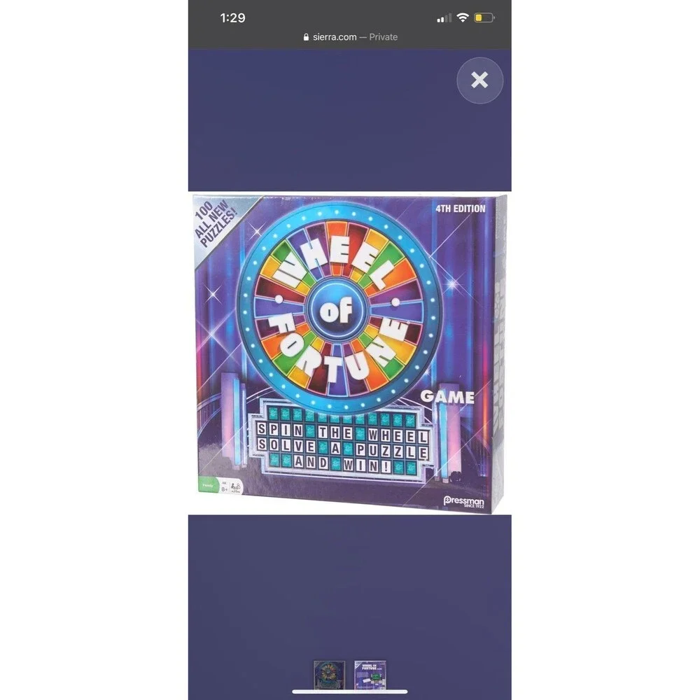 Wheel of Fortune® Game - 4th Edition